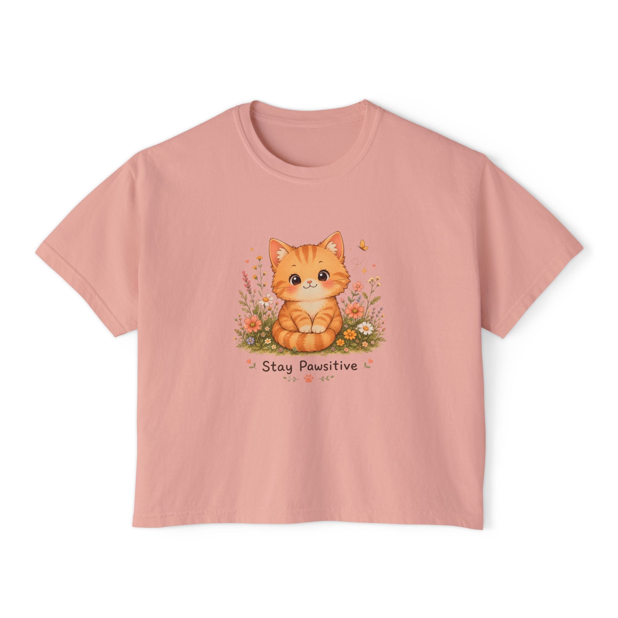 Cute Cat Baggy Shirt for Unisex 🐾
