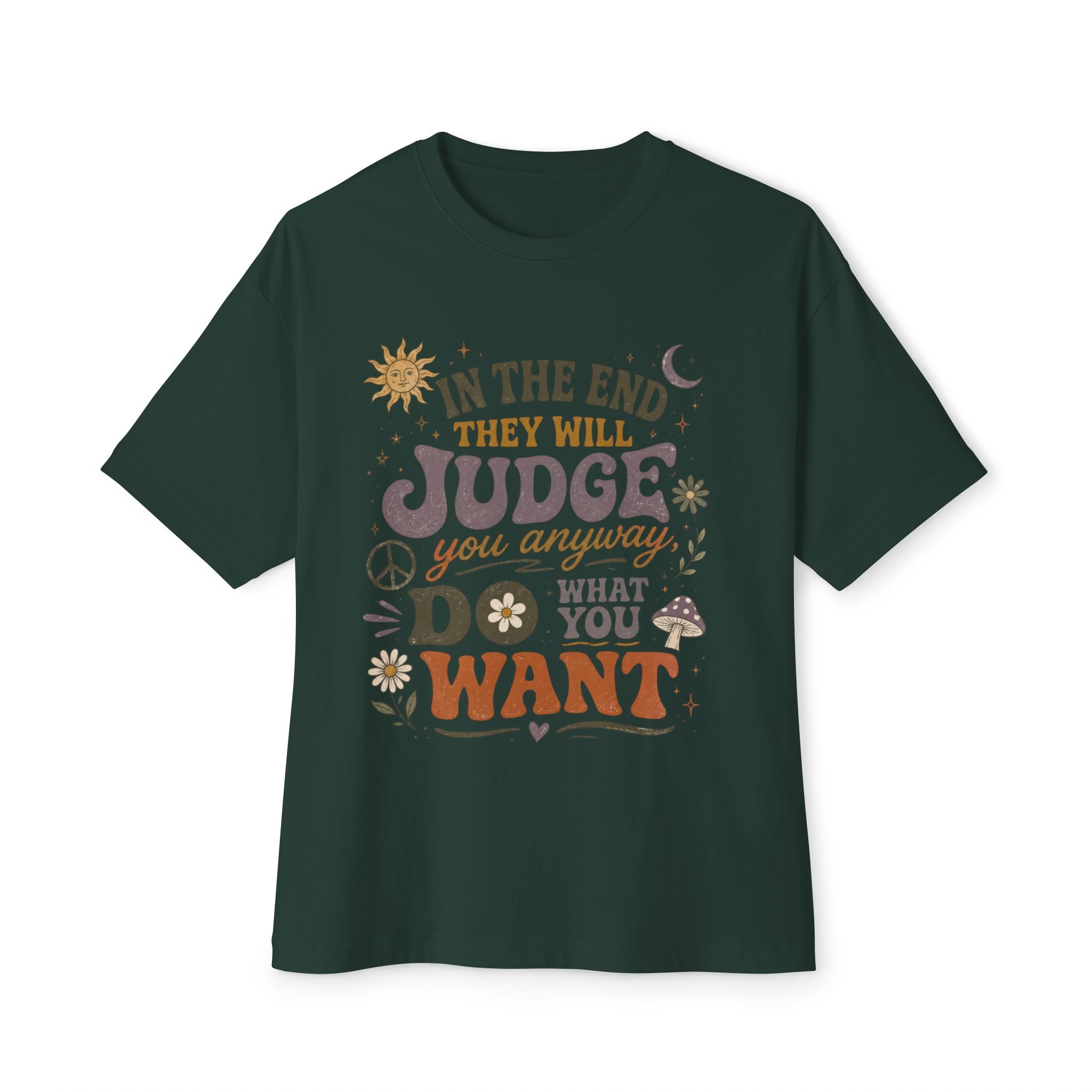 Hippie Graphic Shirt for Unisex 🌻☀️