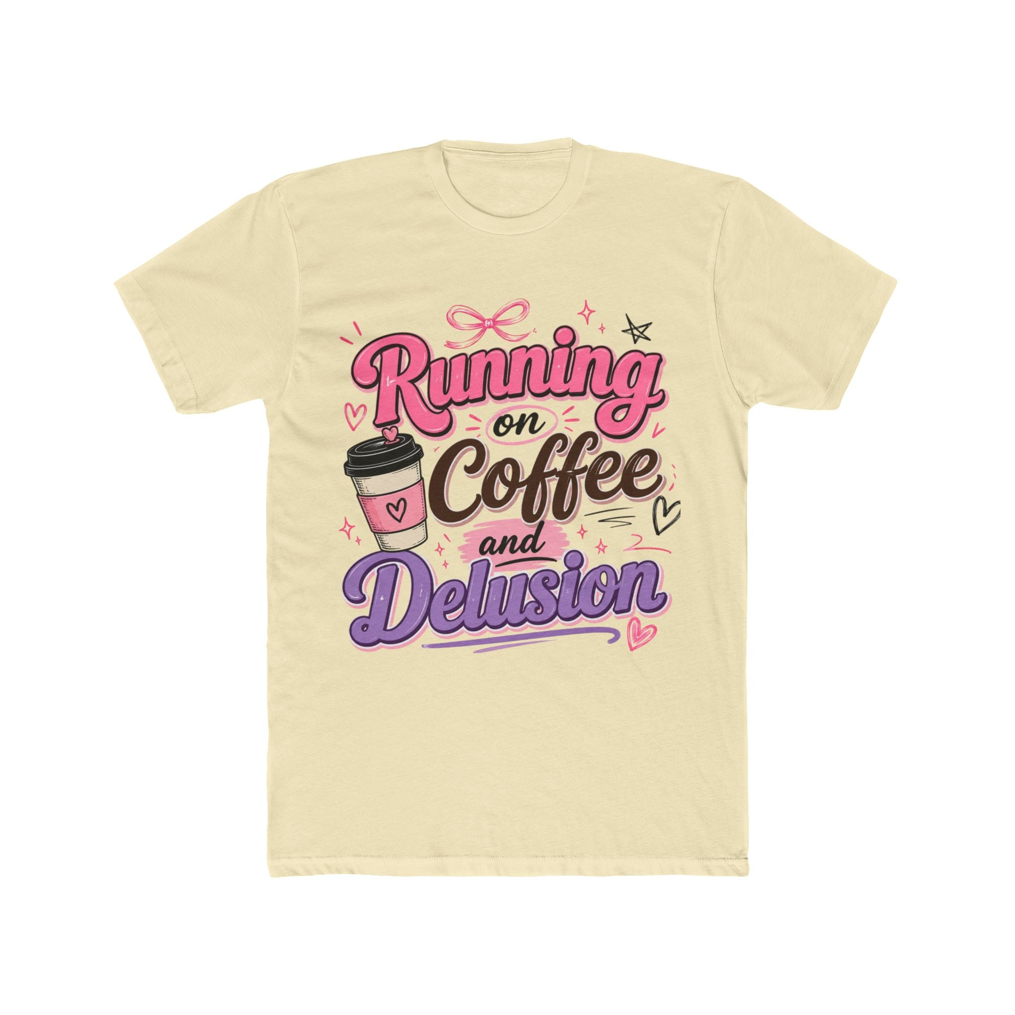 Coffee Addict Cotton Tee for Unisex ☕️