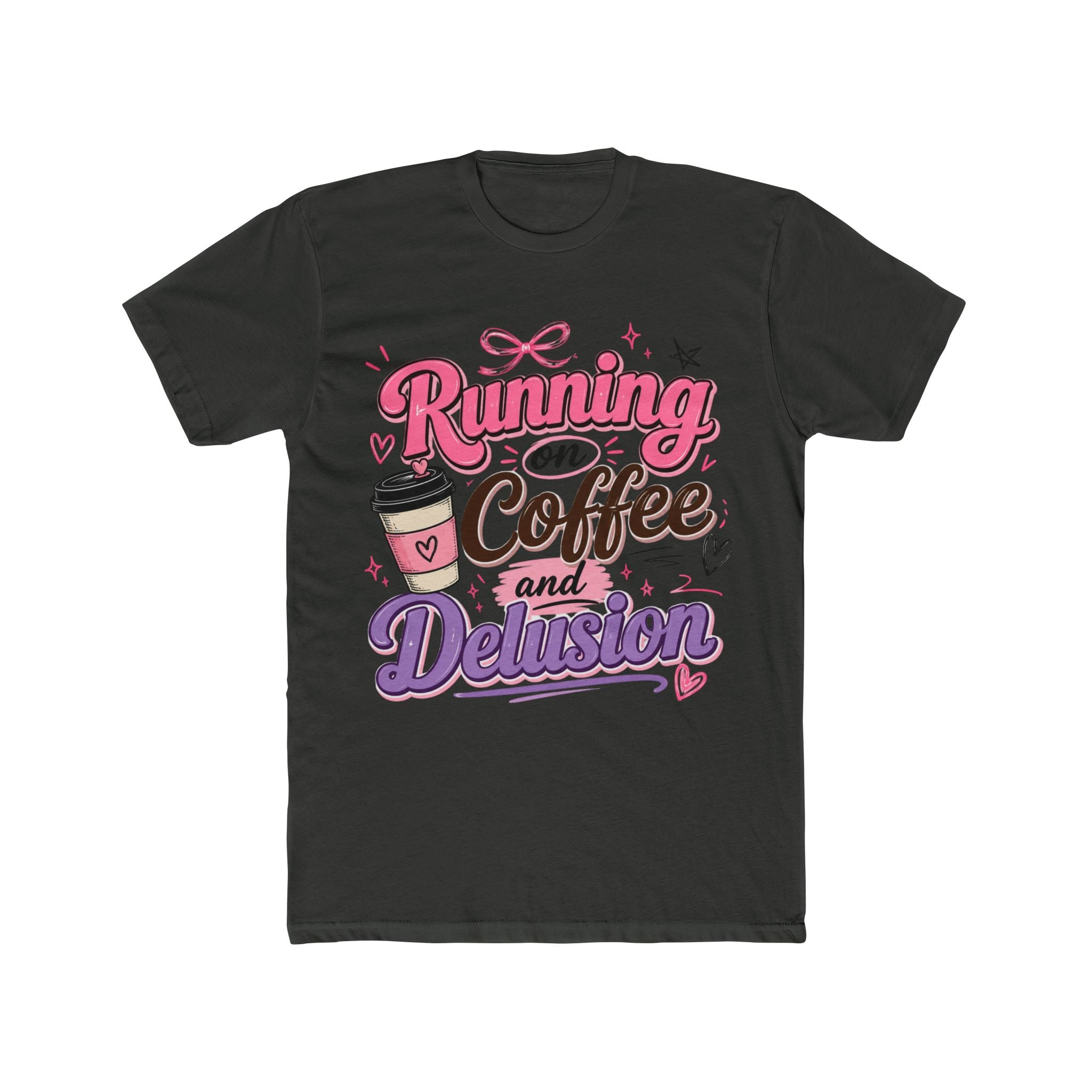 Coffee Addict Cotton Tee for Unisex ☕️
