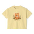 Cute Cat Baggy Shirt for Unisex 🐾