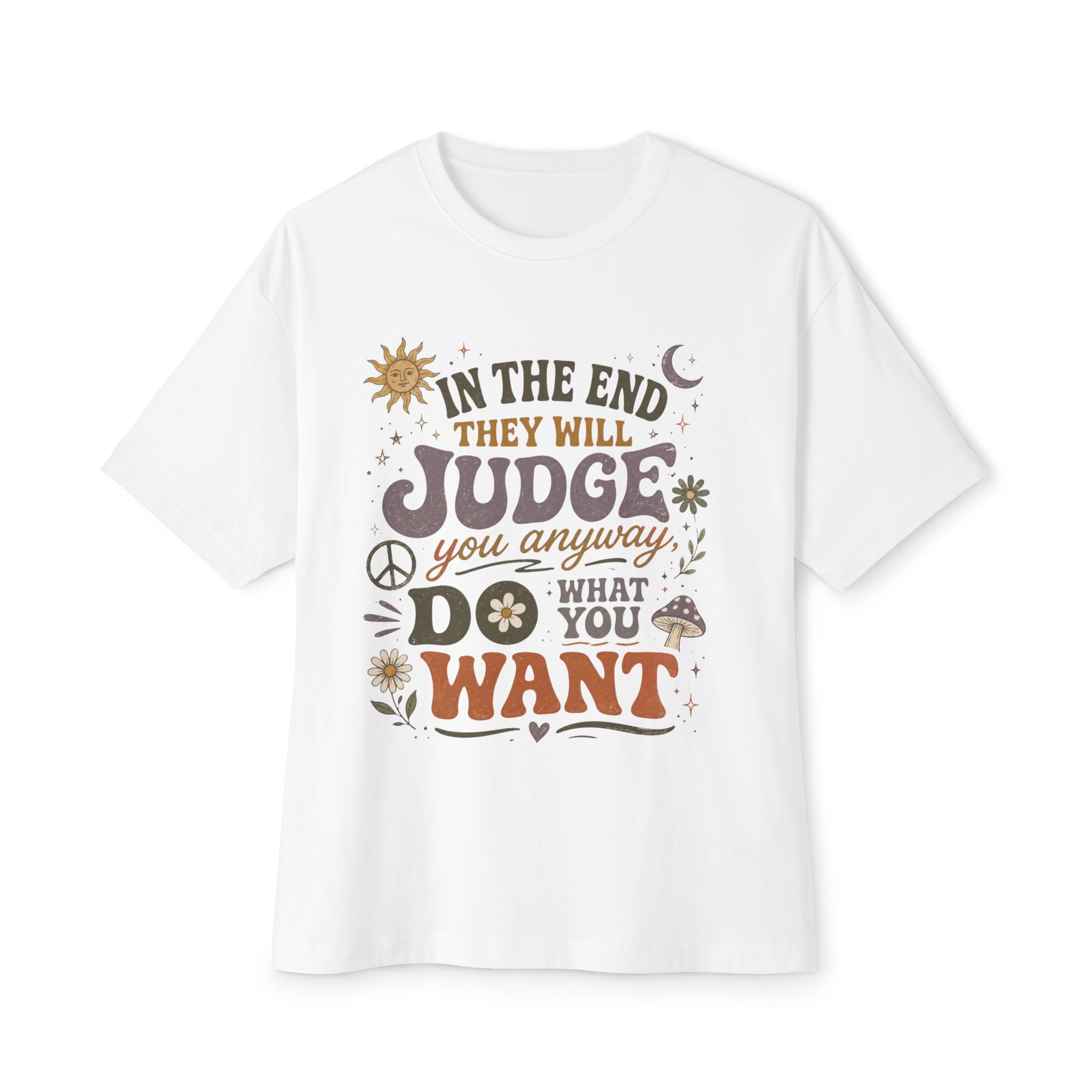 Hippie Graphic Shirt for Unisex 🌻☀️