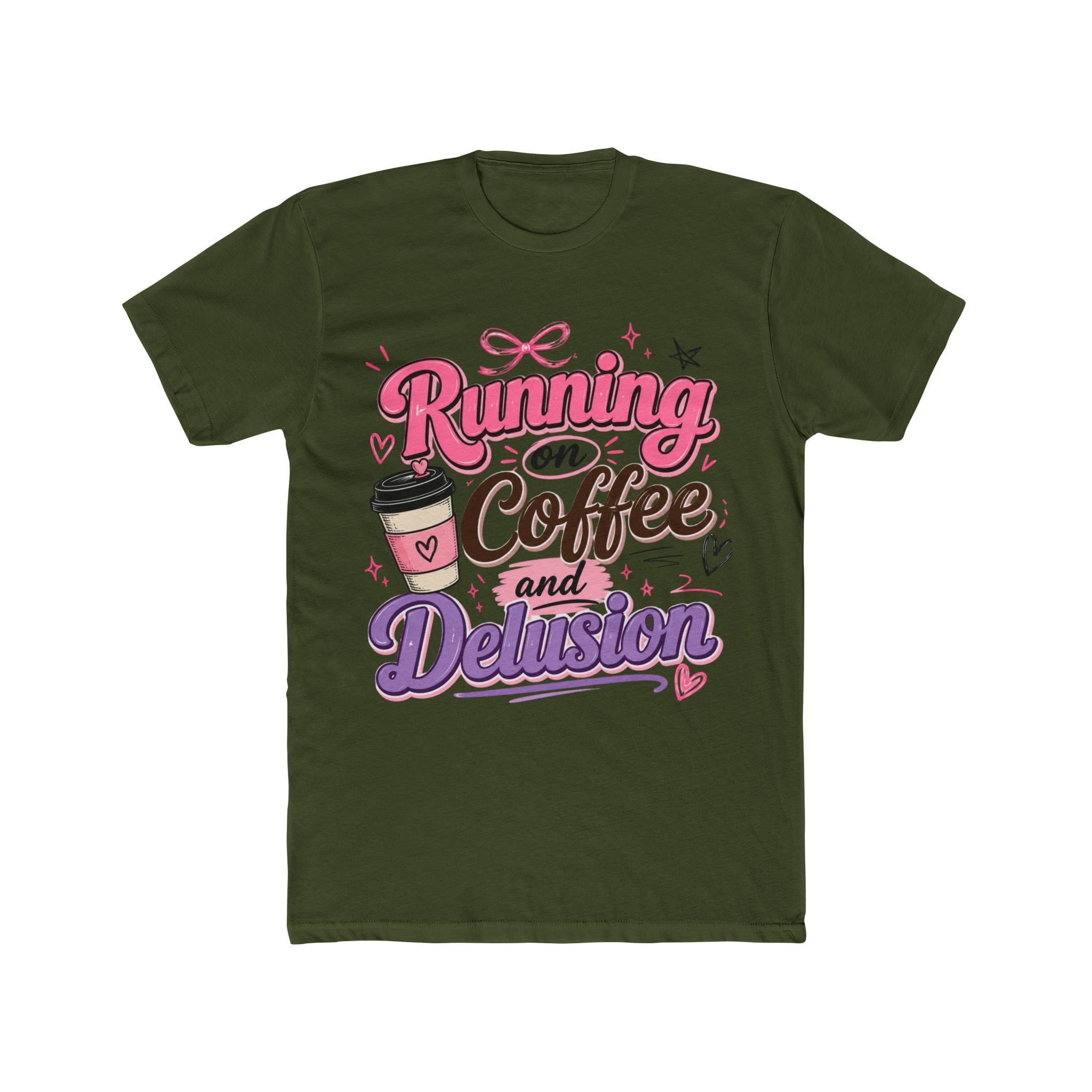 Coffee Addict Cotton Tee for Unisex ☕️