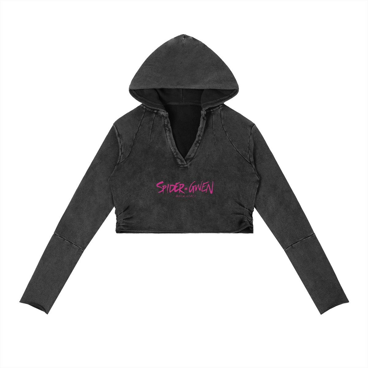 Pink Spider Web  Hoodie