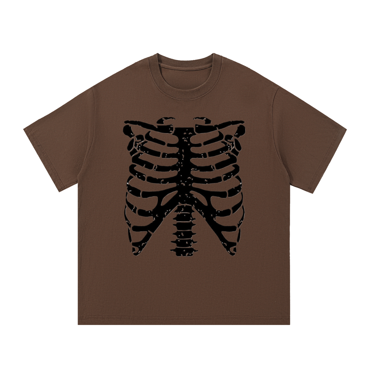 Skeleton Cotton Tee For unisex