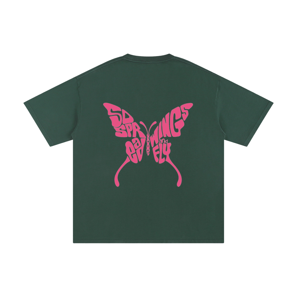Butterfly Words Cotton Tee🦋