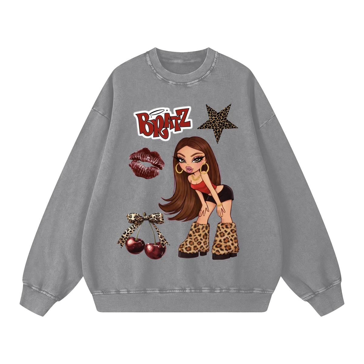 Aesthetic Doll Baggy Sweatshirt