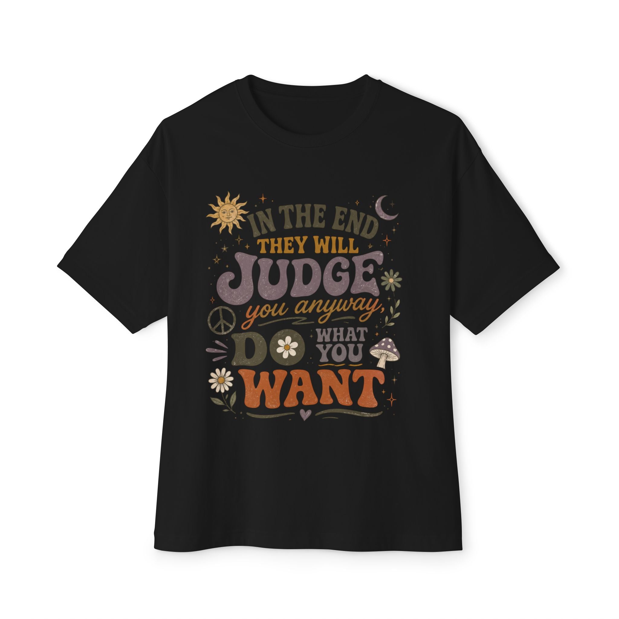 Hippie Graphic Shirt for Unisex 🌻☀️