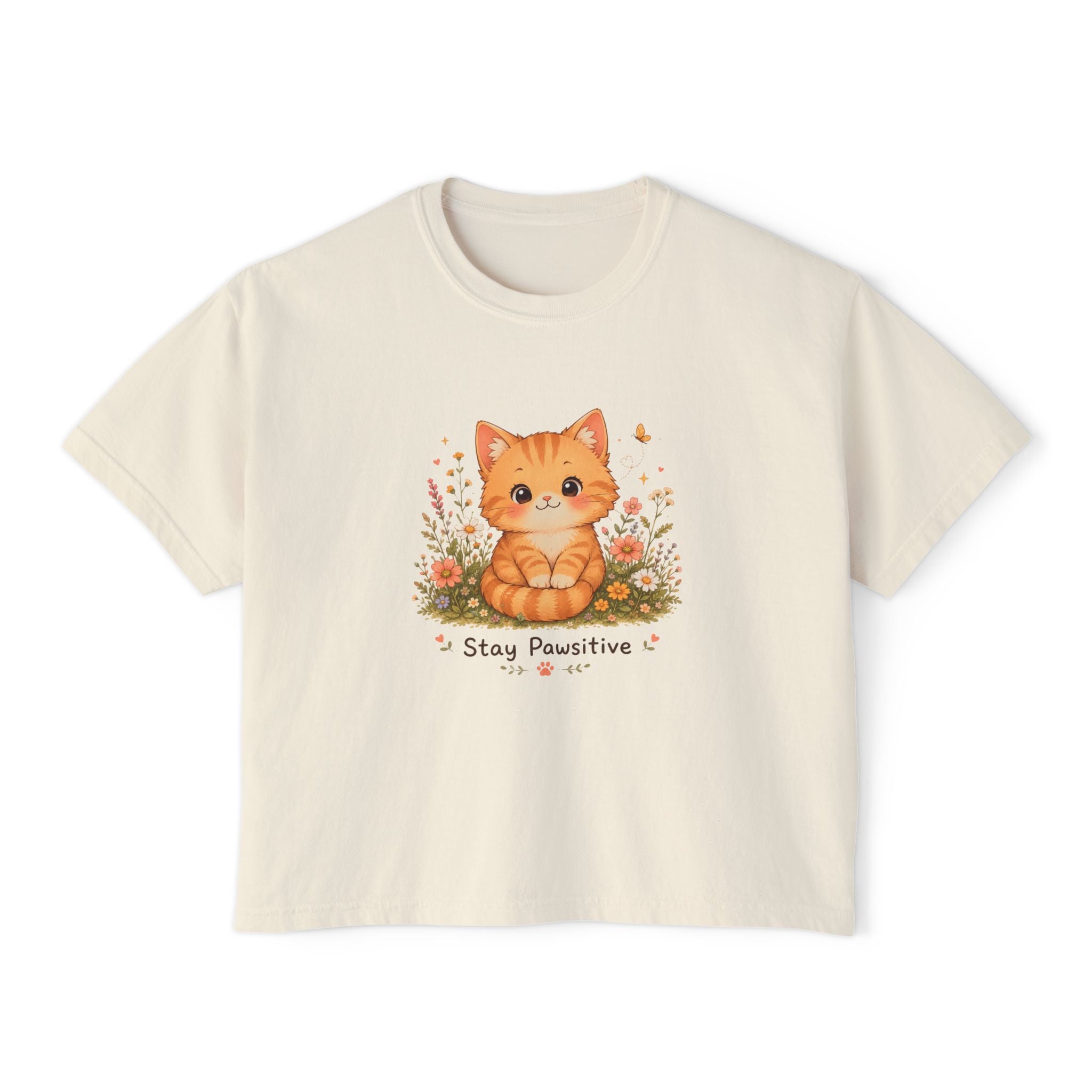 Cute Cat Baggy Shirt for Unisex 🐾