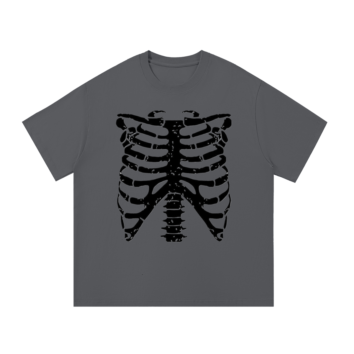 Skeleton Cotton Tee For unisex