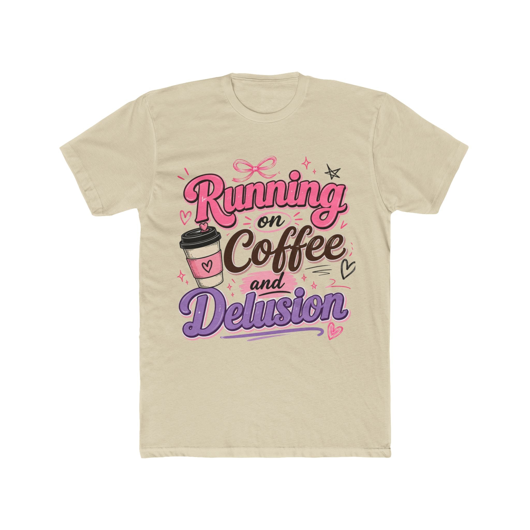 Coffee Addict Cotton Tee for Unisex ☕️