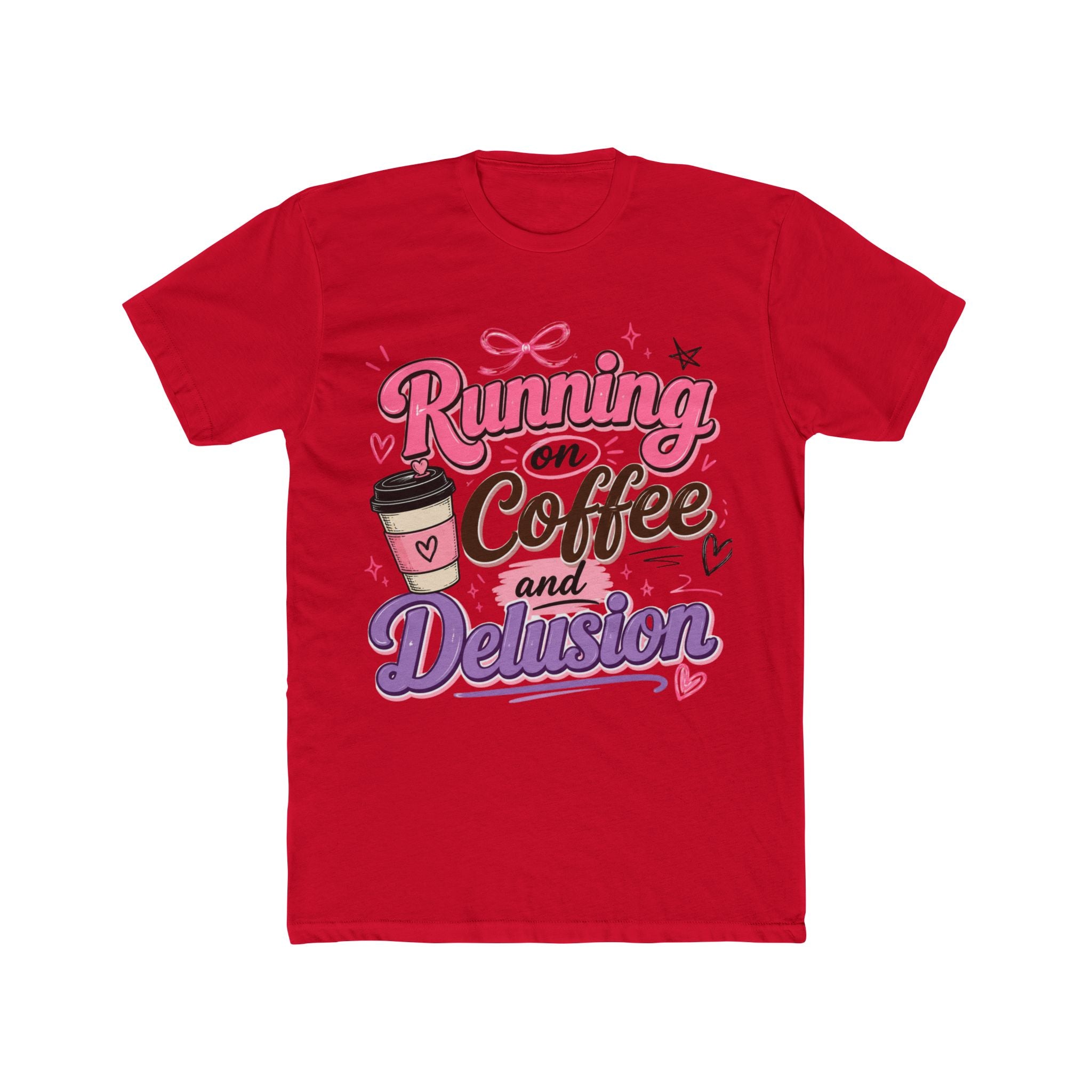 Coffee Addict Cotton Tee for Unisex ☕️