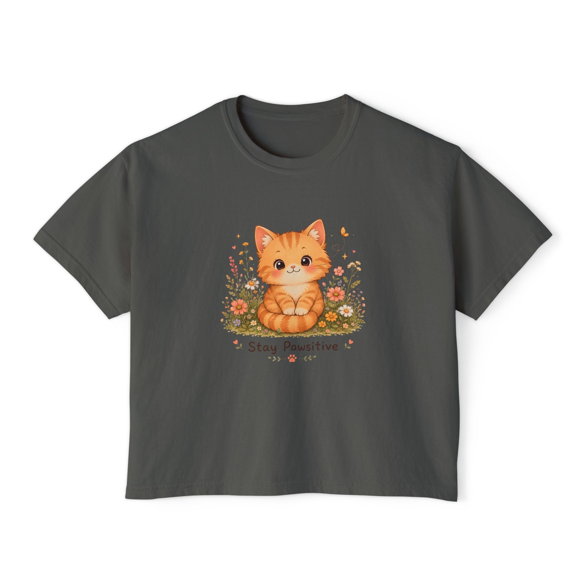 Cute Cat Baggy Shirt for Unisex 🐾