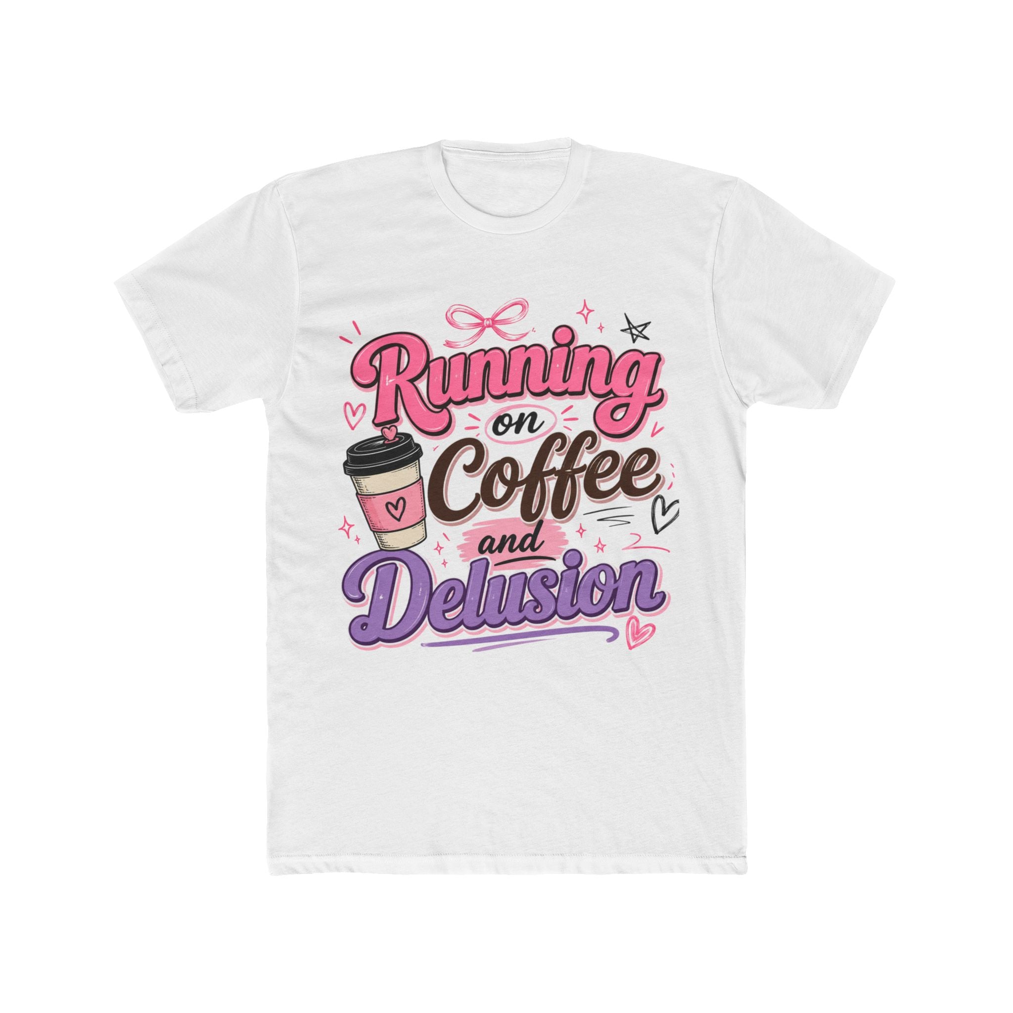 Coffee Addict Cotton Tee for Unisex ☕️