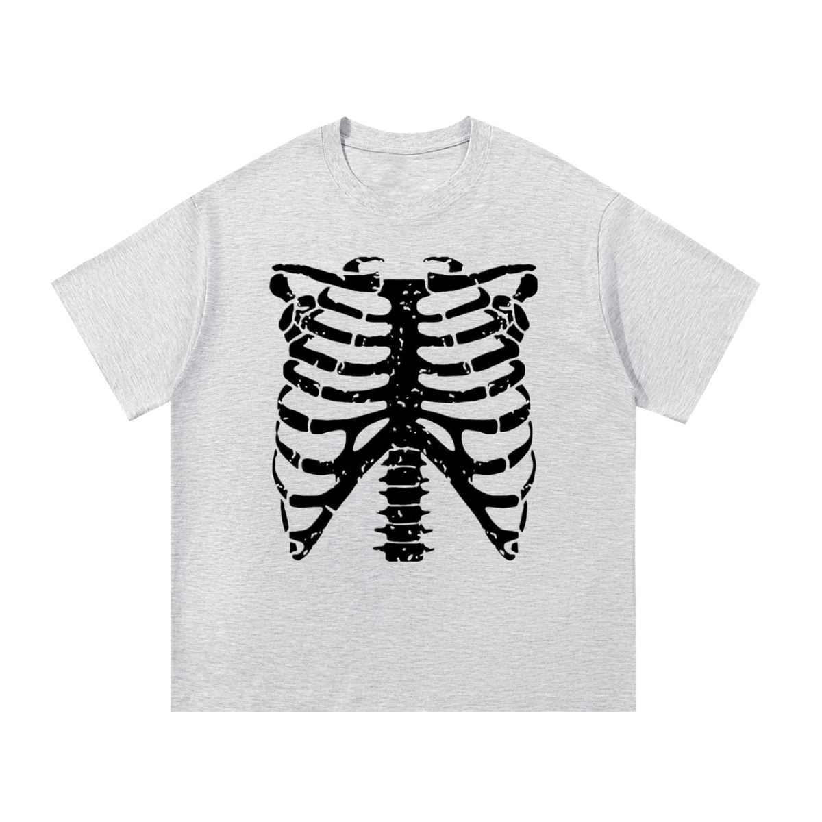 Skeleton Cotton Tee For unisex