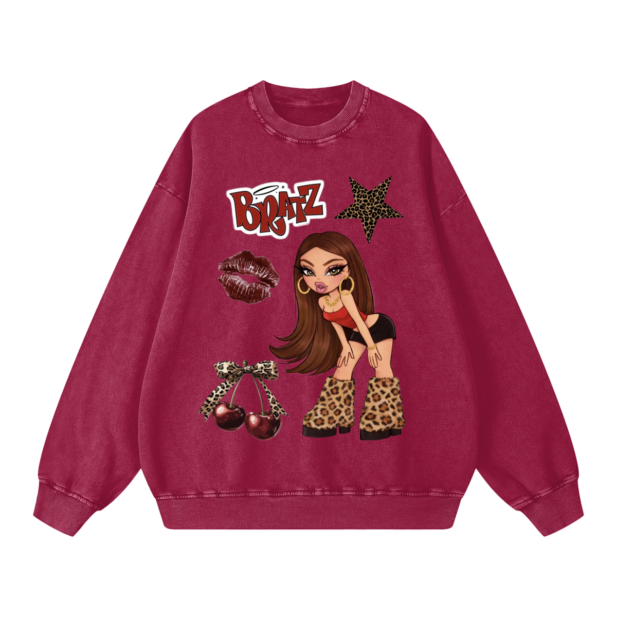 Aesthetic Doll Baggy Sweatshirt
