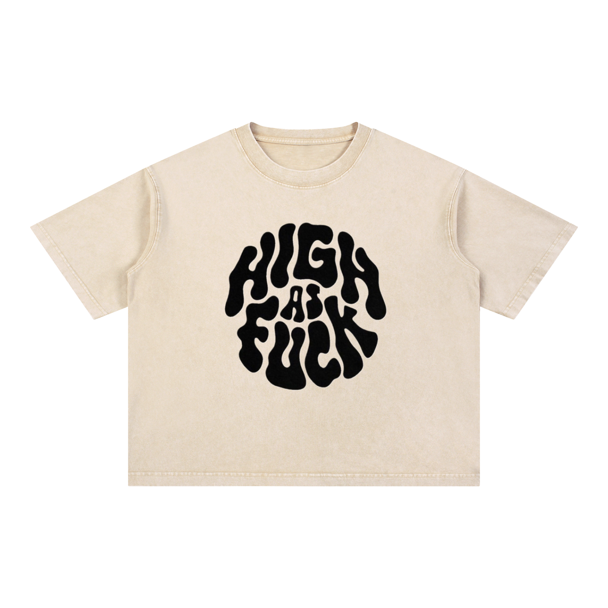 “High AF” Cotton Tee 🍃