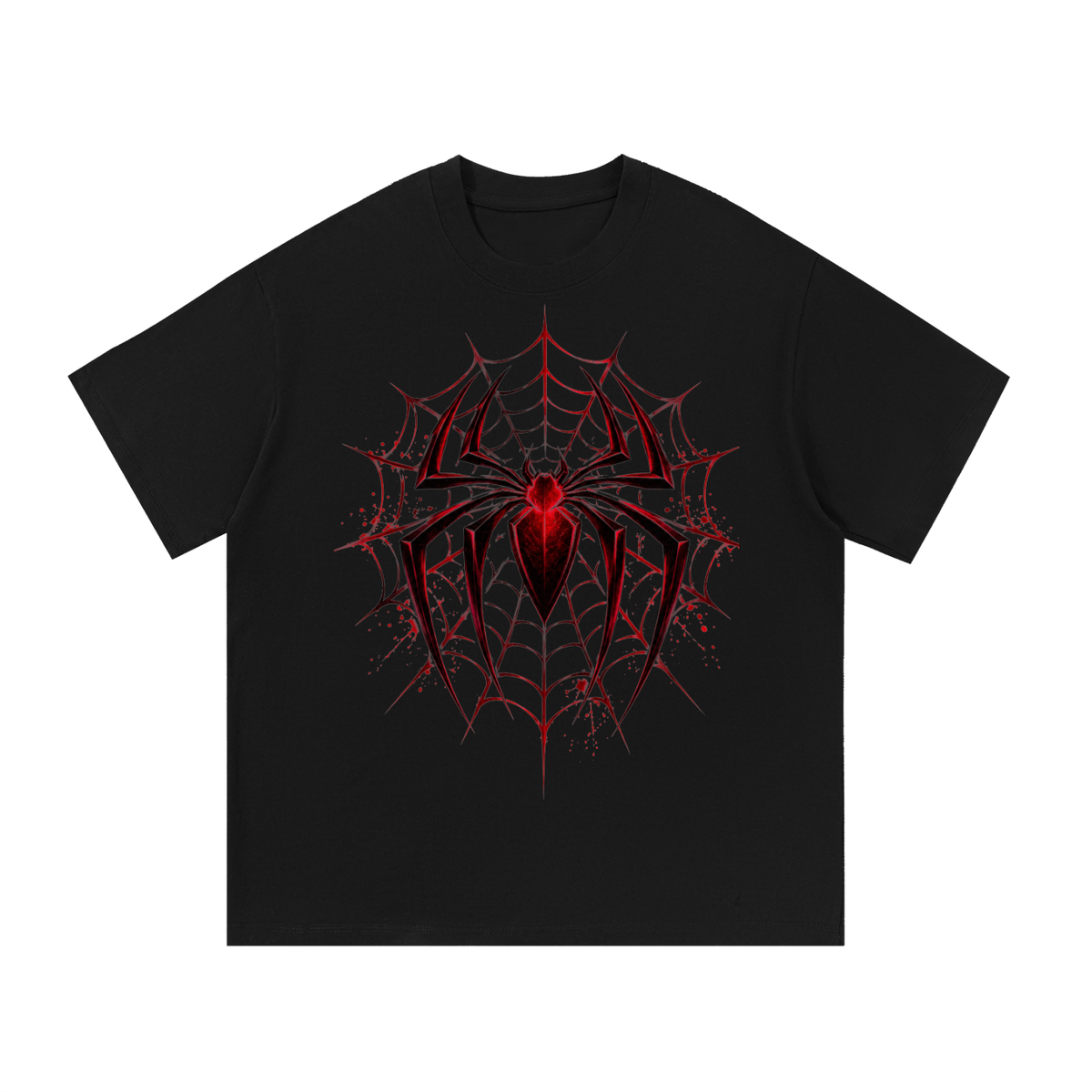 Spider Web Cotton Tee