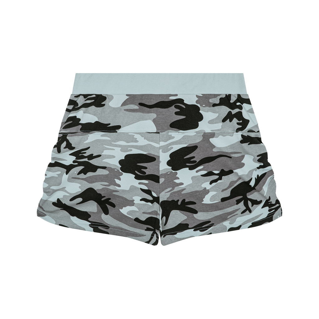 Camo Cotton Cropped Top+ Short