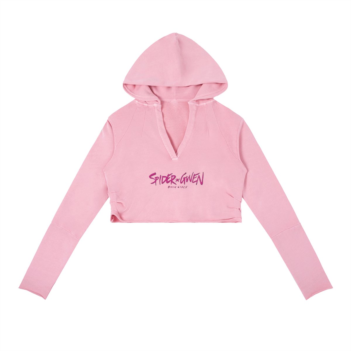 Pink Spider Web  Hoodie