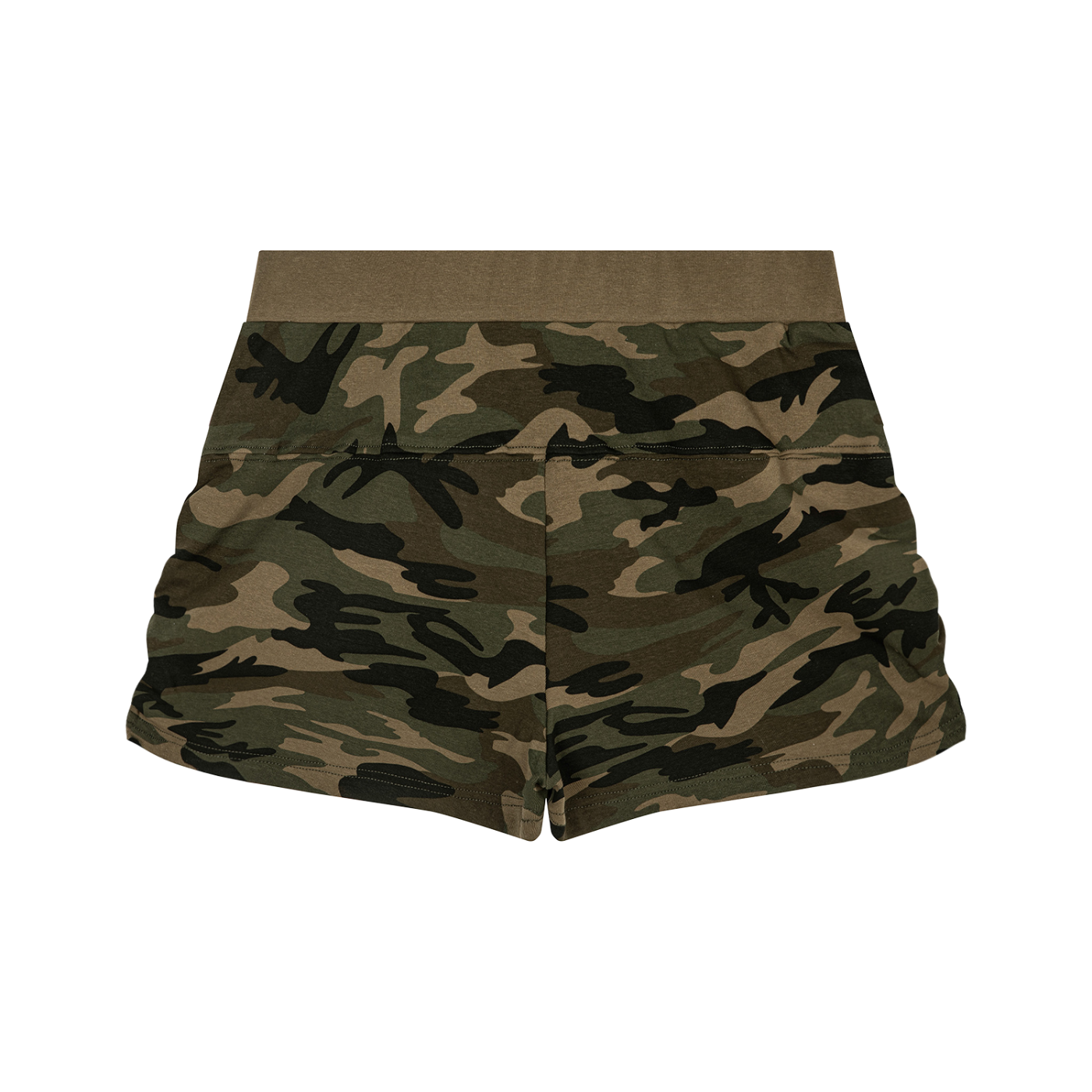 Camo Cotton Cropped Top+ Short
